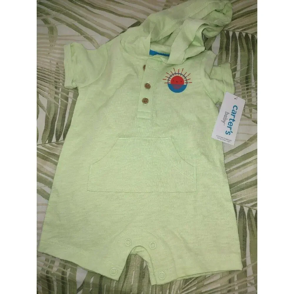 Nwt Carter's Infant Boys Romper Size 3M